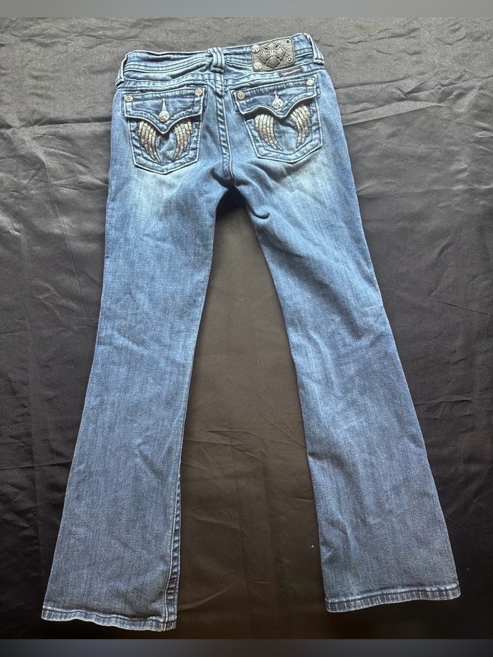 #D-13 MISS ME Girls Bootcut Jeans - Picture 2 of 8